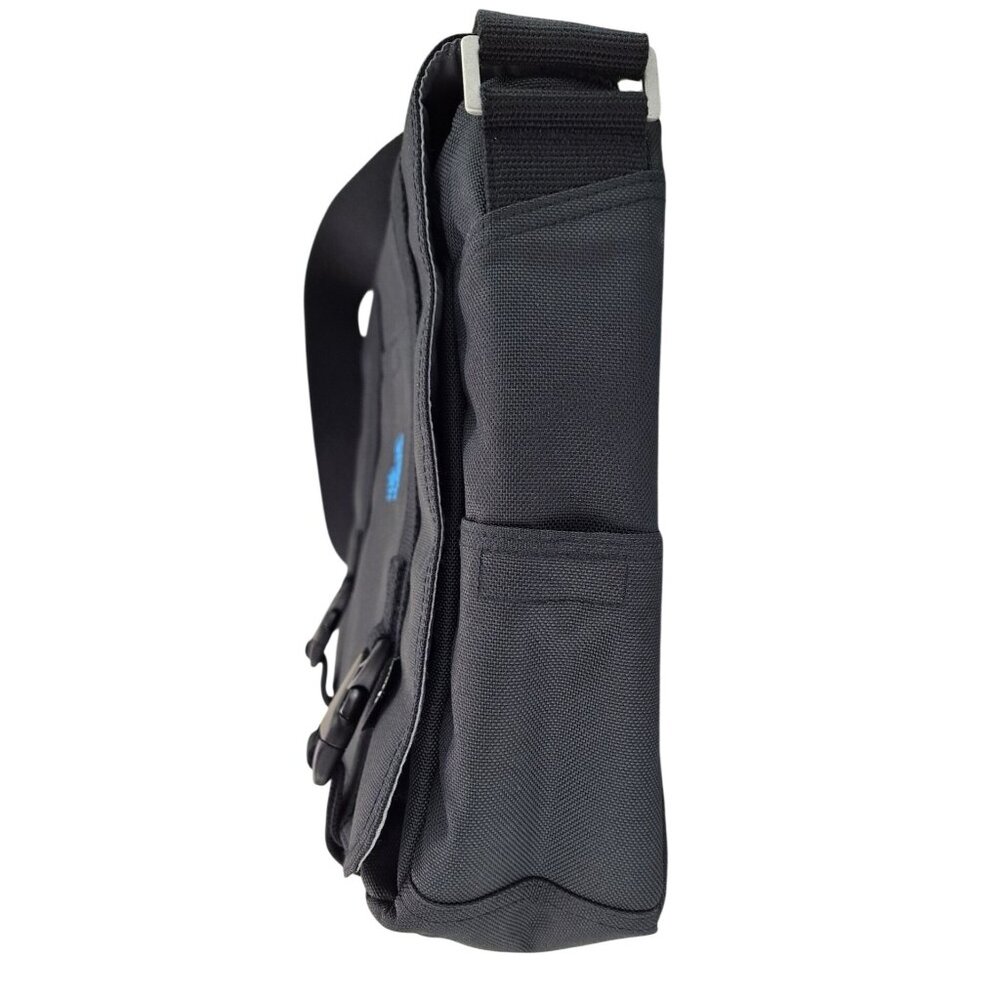 Patagonia Messenger Laptop Bag Black Daily Grind Adjustable Strap Style # 48882 - Picture 11 of 14